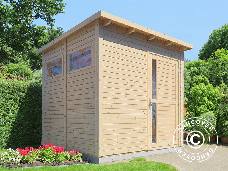 Wooden shed, Bertilo Pentus 2, 2.26x2.34x2.33 m,&nbsp;5,1m²,&nbsp;Natural